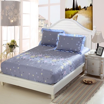  ħ Ʈ ȭ μ ŷ  Ʈ  Ʈ Ŀ 180 * 200cm ħ Ʈ M016/Wholesale Bed Sheet Cotton Printed King Size Fitted Sheets Mattress Cover 180*200cm Be